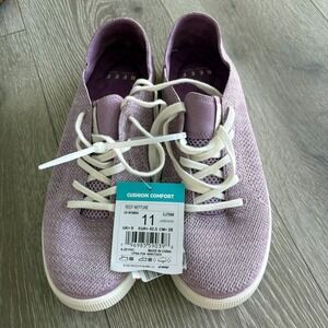Reef Womens Lavender Heather Cushion Comfort Lace Up Neptune Sneakers Size 11